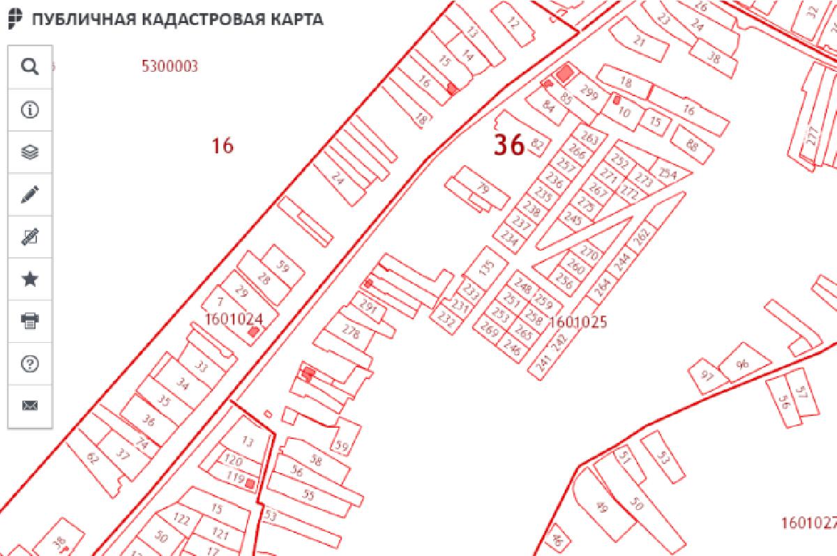 Карта межевания земельных участков пермский край